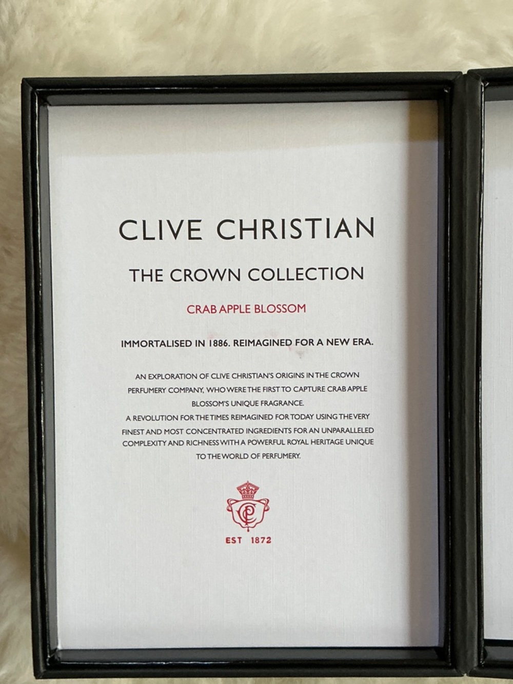 Empty Clive Christian Crown Collection Boxed Set - Red & White - Picture 2 of 7